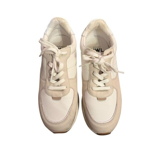 Madewell Kickoff Trainer Sneakers in Antique Cream Multi womens size 8.5 - Picture 2 of 11